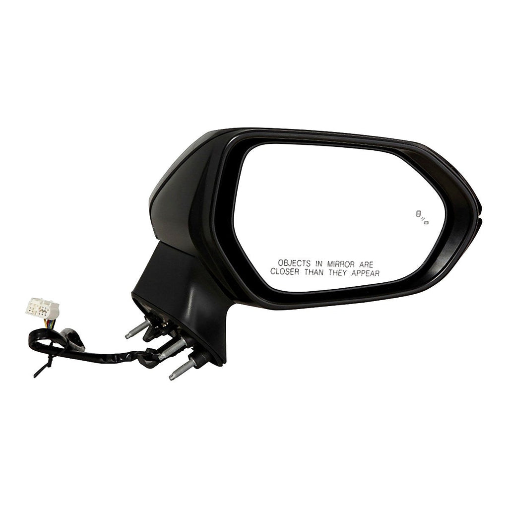 2020-2023 Toyota Corolla Sedan Rear Passenger Side Door Mirror, to1321393. Front view.