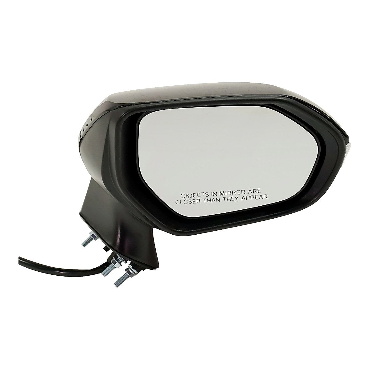 2020-2023 Toyota Corolla Sedan Rear Passenger Side Door Mirror, to1321394. Front view.