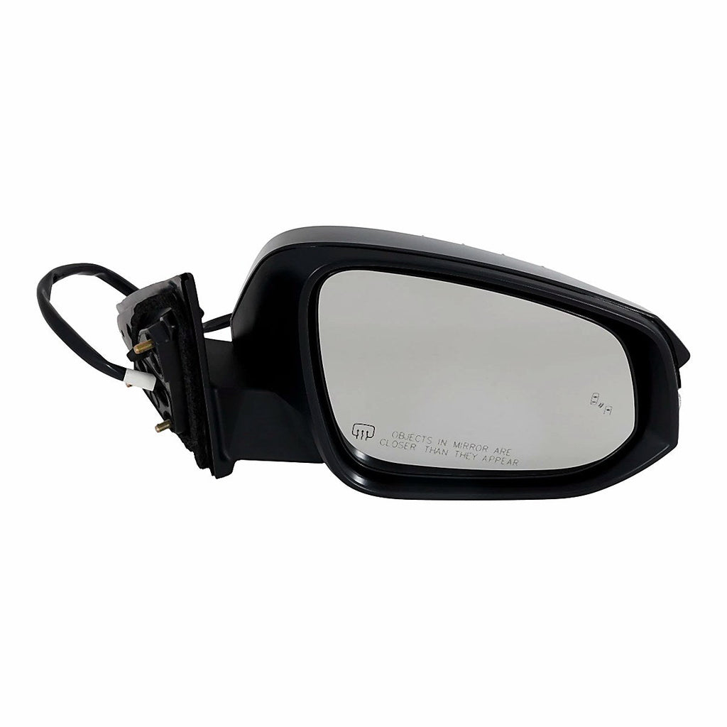 2018-2019 Toyota Highlander Rear Passenger Side Door Mirror, to1321409. Front view.