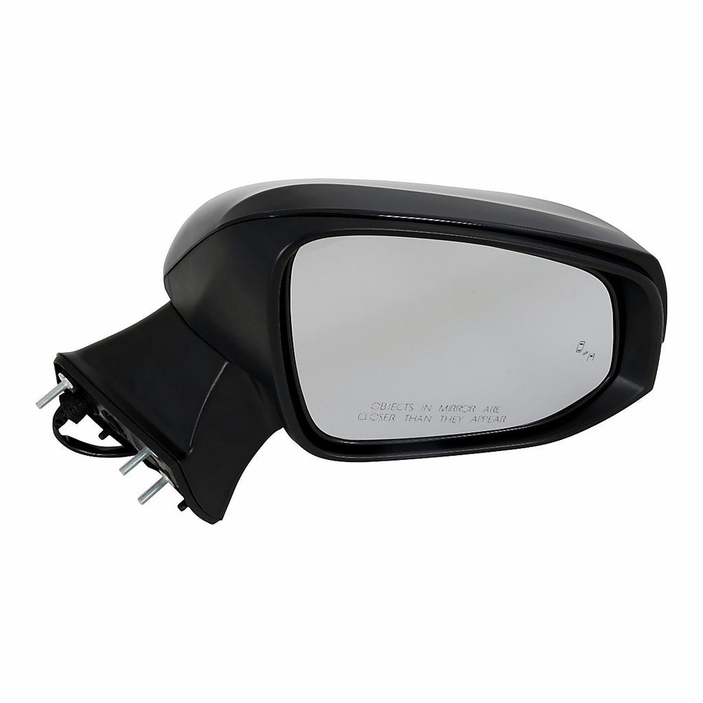 2020-2023 Toyota Highlander Rear Passenger Side Door Mirror, to1321415. Front view.