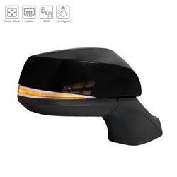 2020-2023 Toyota Highlander Hybrid Mirror Passenger Side Power , TO1321415. Angle view for visual reference.