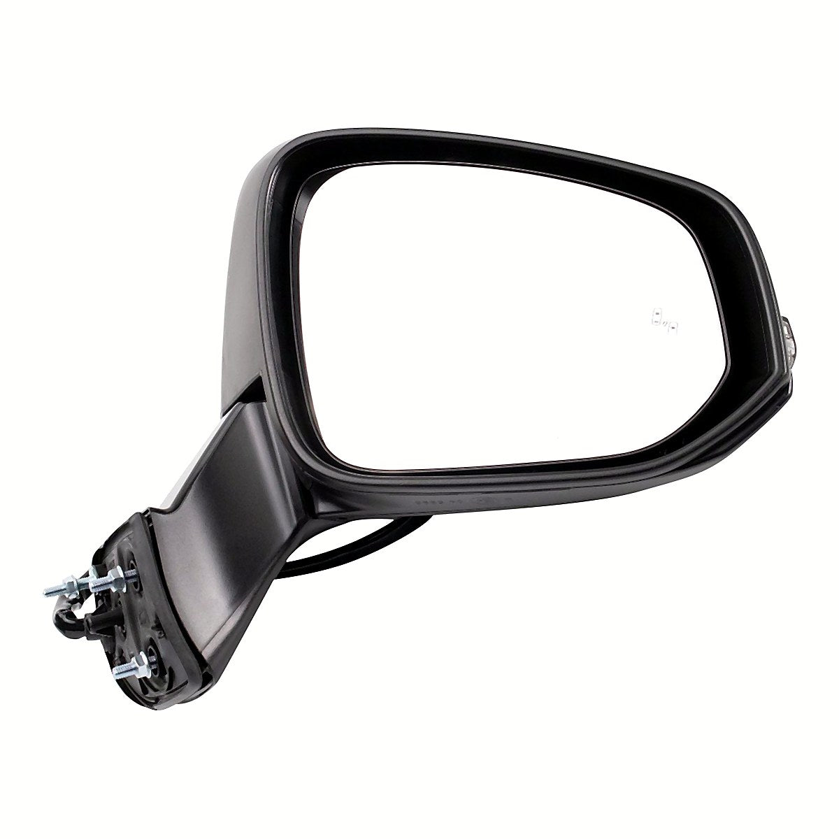2020-2023 Toyota Highlander Hybrid Rear Passenger Side Door Mirror, to1321416. Front view.