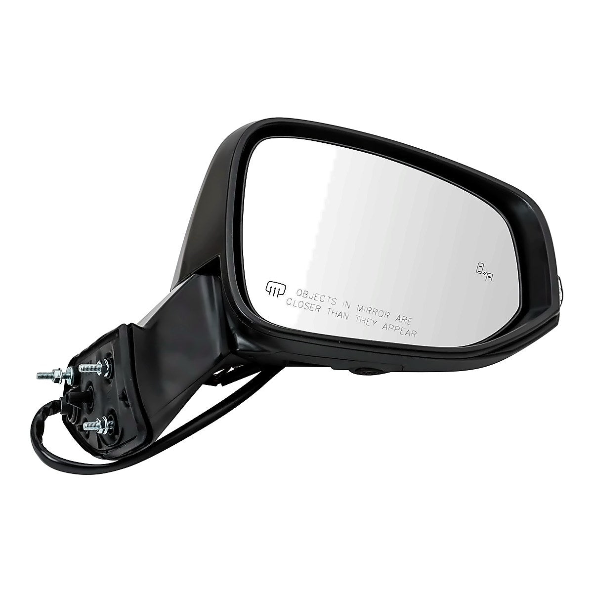 2020-2022 Toyota Highlander Rear Passenger Side Door Mirror, to1321417. Front view.