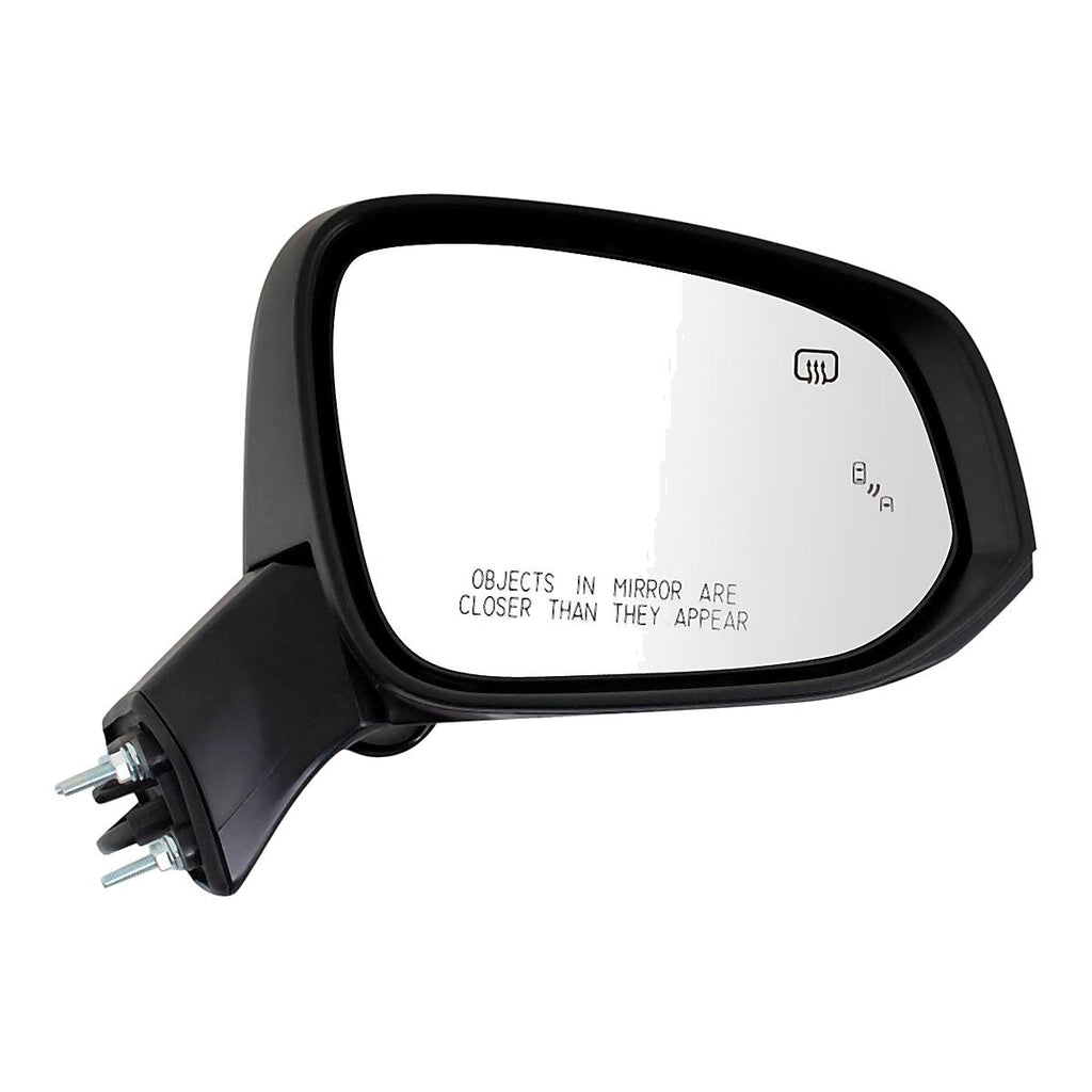 2021-2023 Toyota Sienna Rear Passenger Side Door Mirror, to1321426. Front view.