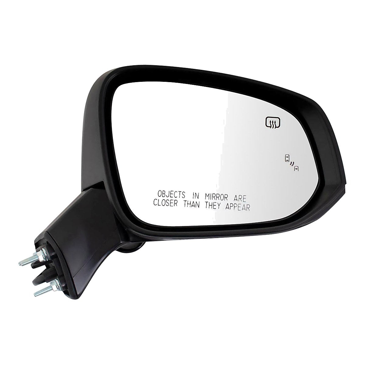 2021-2023 Toyota Sienna Rear Passenger Side Door Mirror, to1321426. Front view.