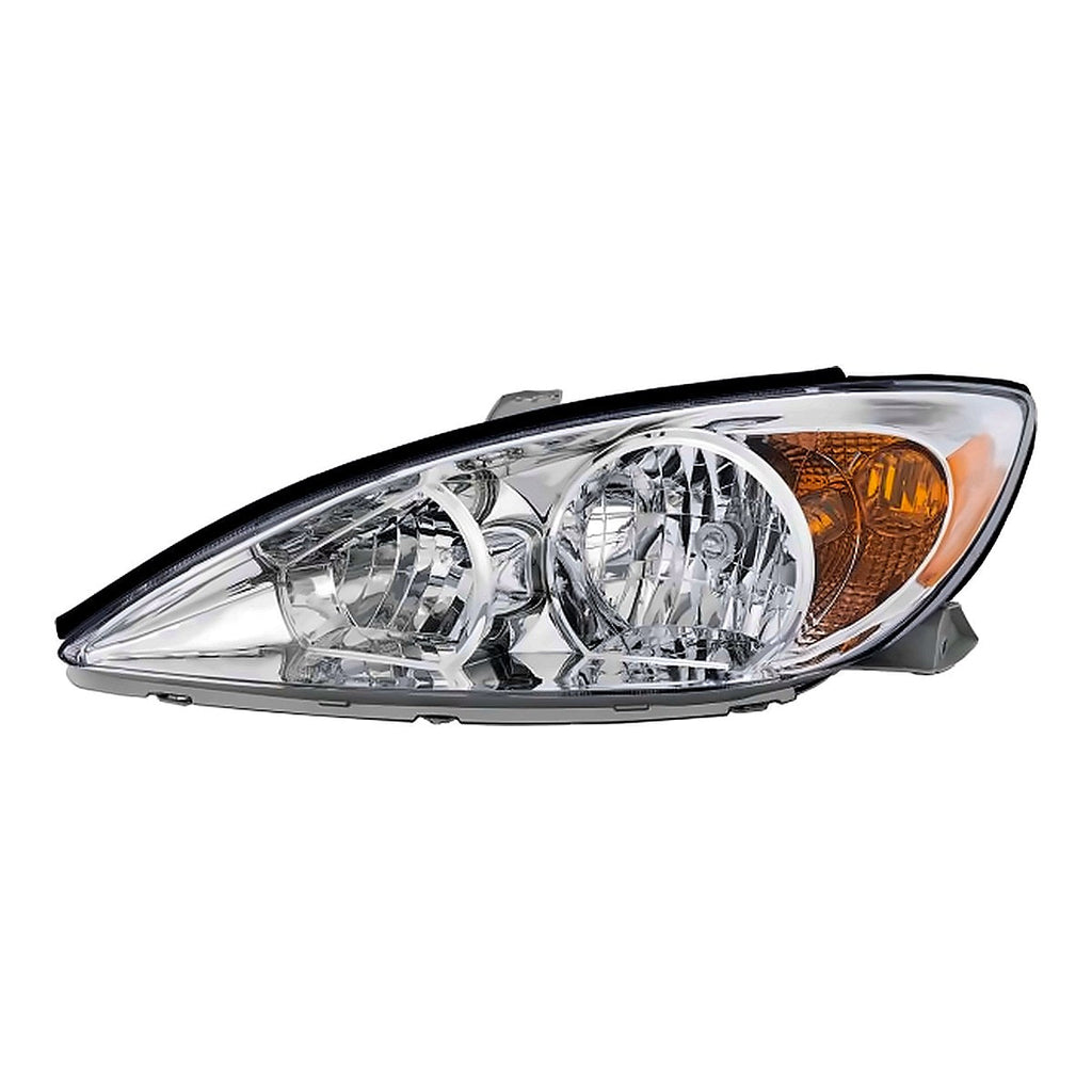 2002-2004 Toyota Camry Driver Side Head Lamp, to2502137. Front view.