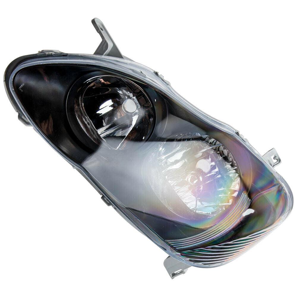 2003-2004 Toyota Corolla Sedan Head Lamp Driver Side S Model , TO2502142. Angle view for visual reference.