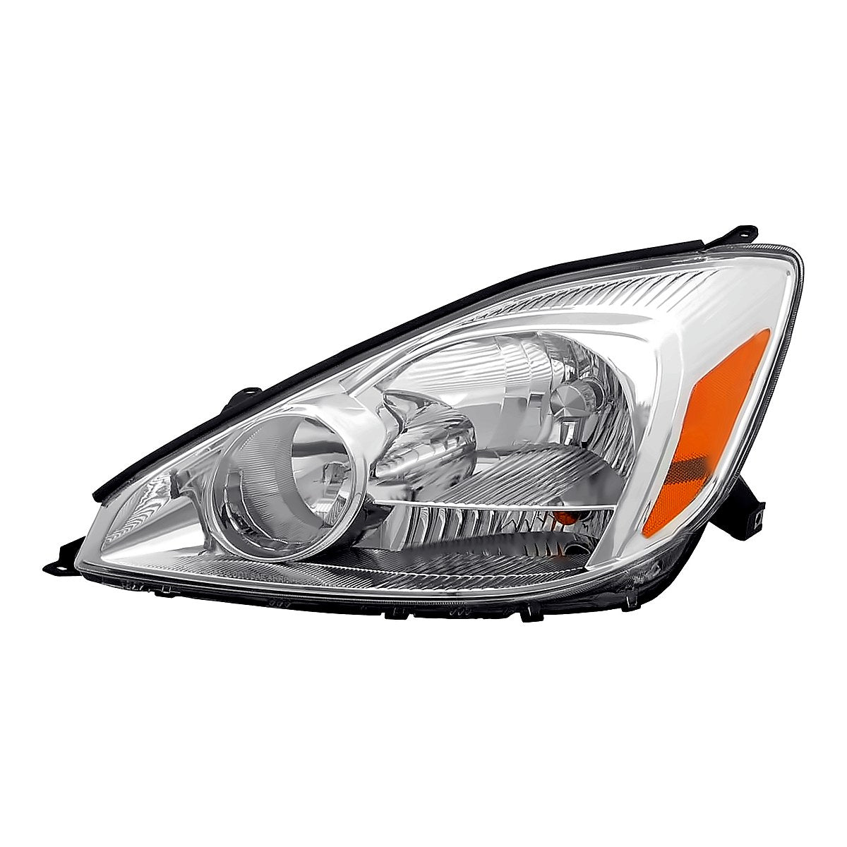 2004-2005 Toyota Sienna Driver Side Head Lamp, to2502150. Front view.
