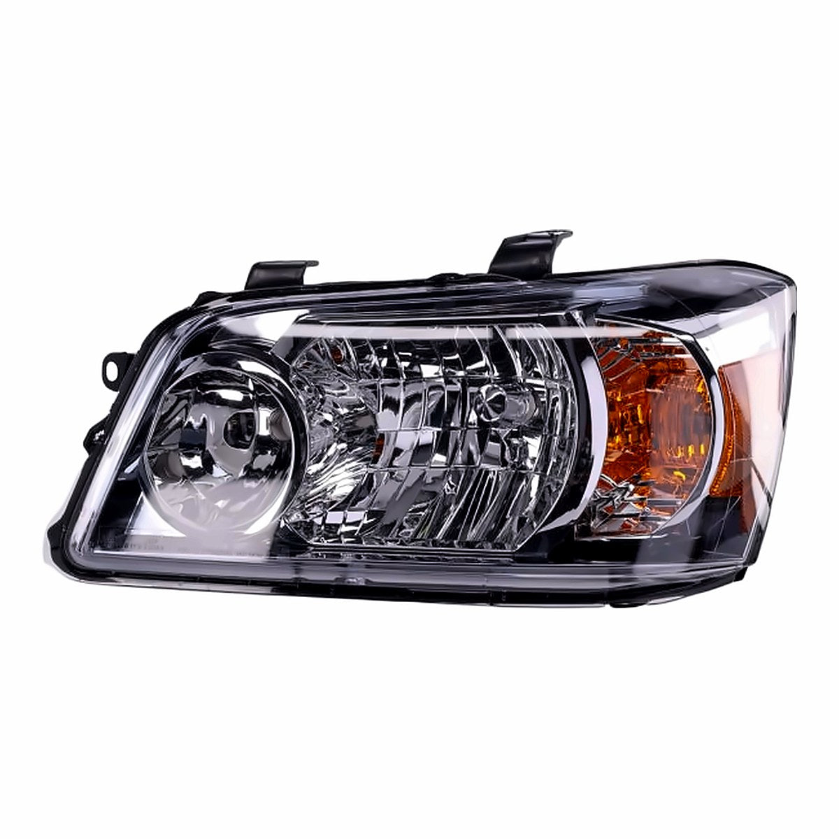 2004-2006 Toyota Highlander Driver Side Head Lamp, to2502151. Front view.