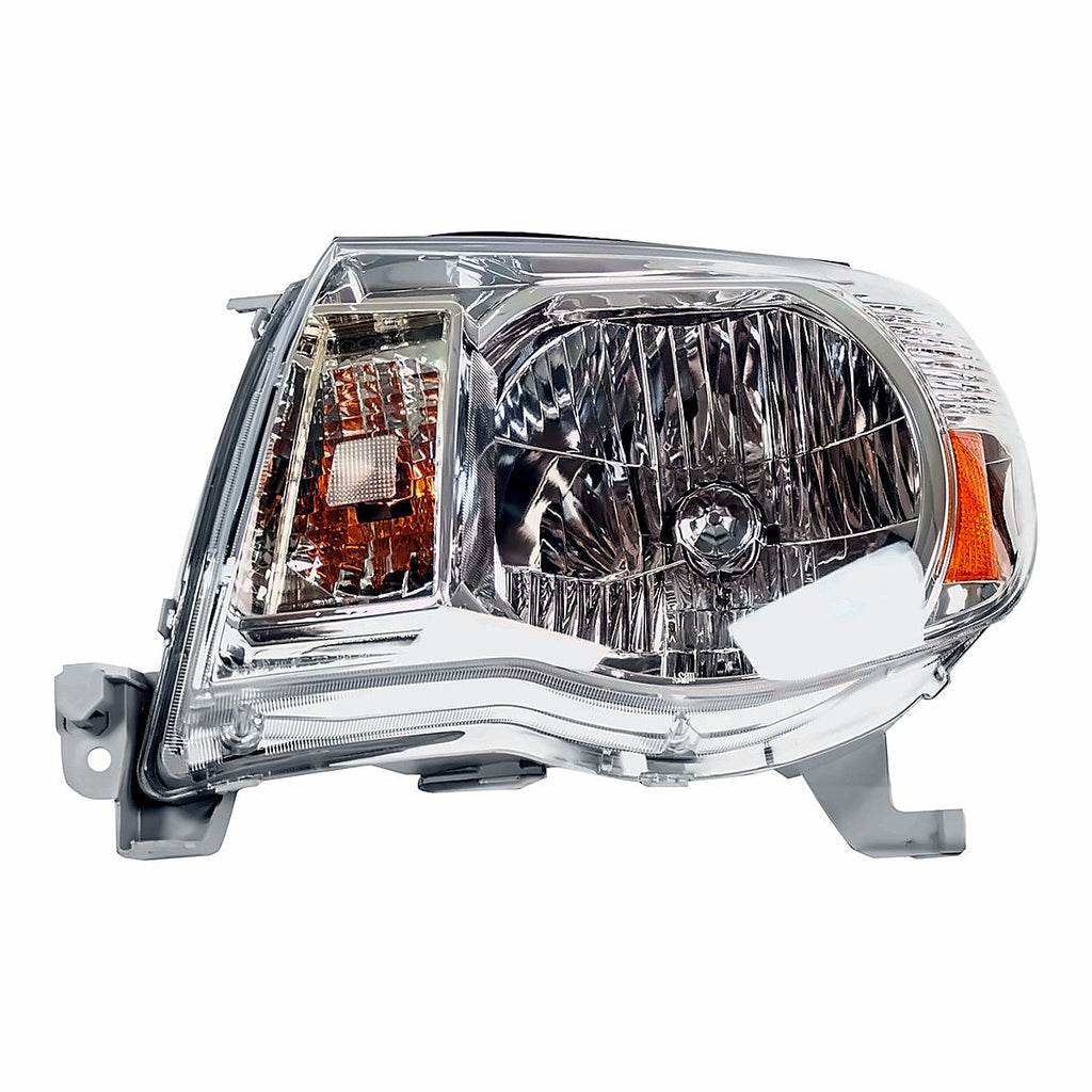 2005-2011 Toyota Tacoma Driver Side Head Lamp, to2502157. Front view.