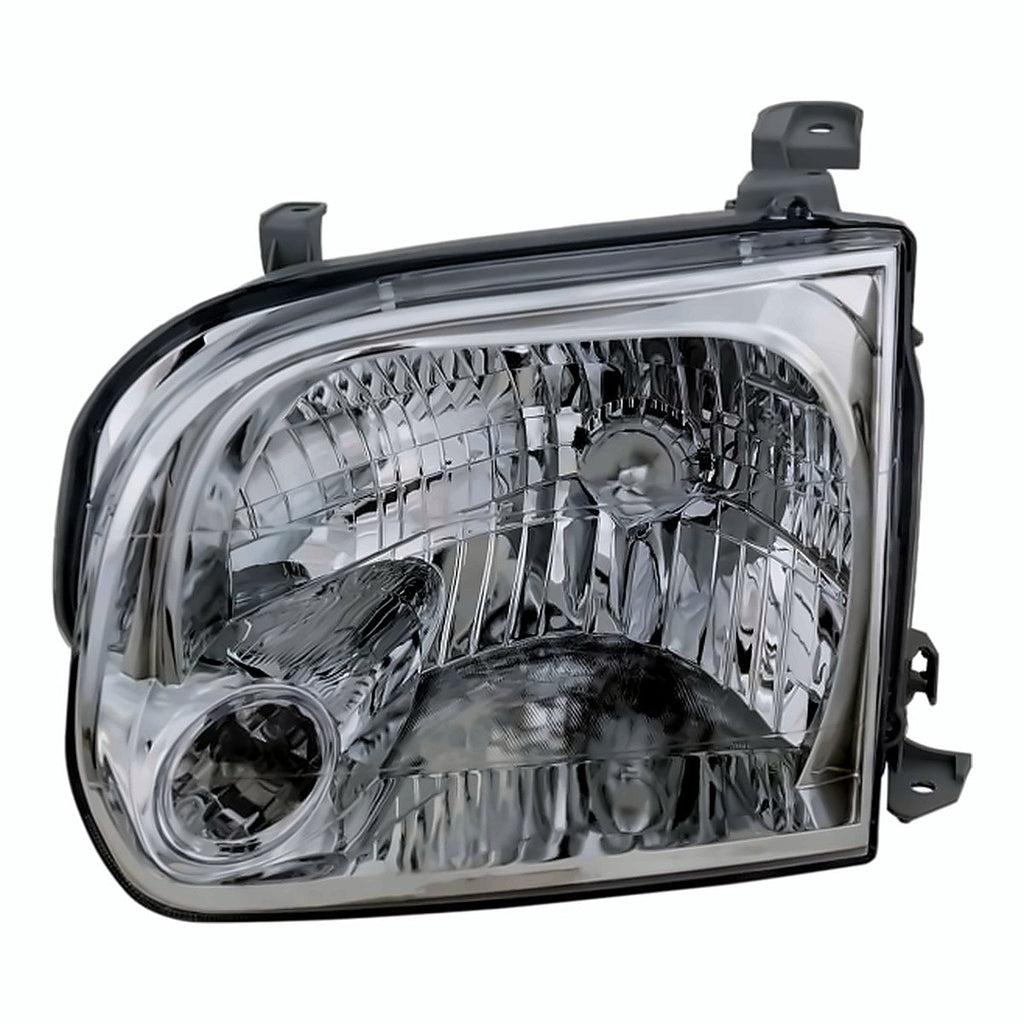 2005-2006 Toyota Tundra Driver Side Head Lamp, to2502158. Front view.