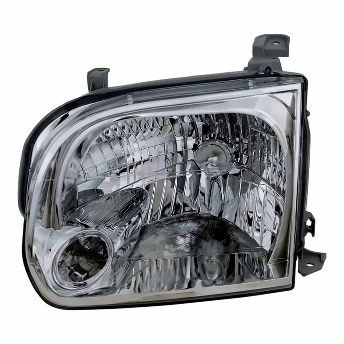 2005-2006 Toyota Tundra Driver Side Head Lamp, to2502158. Front view.