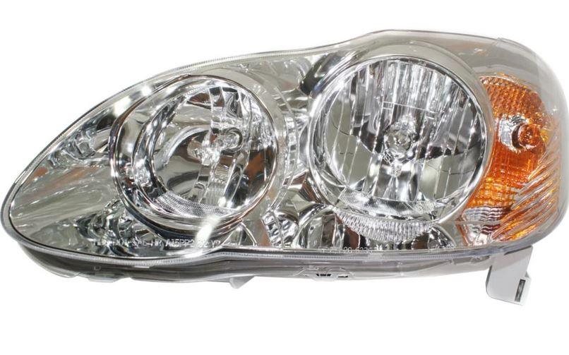 2005-2008 Toyota Corolla Sedan Head Lamp Driver Side Ce-Le , TO2502160. High-strength and long-lasting.