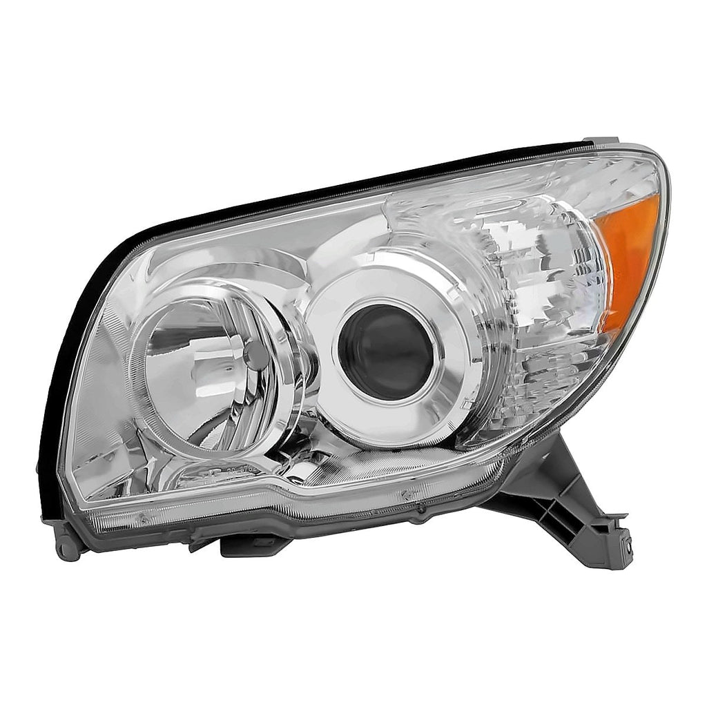 2006-2009 Toyota 4Runner Driver Side Head Lamp, to2502164. Front view.