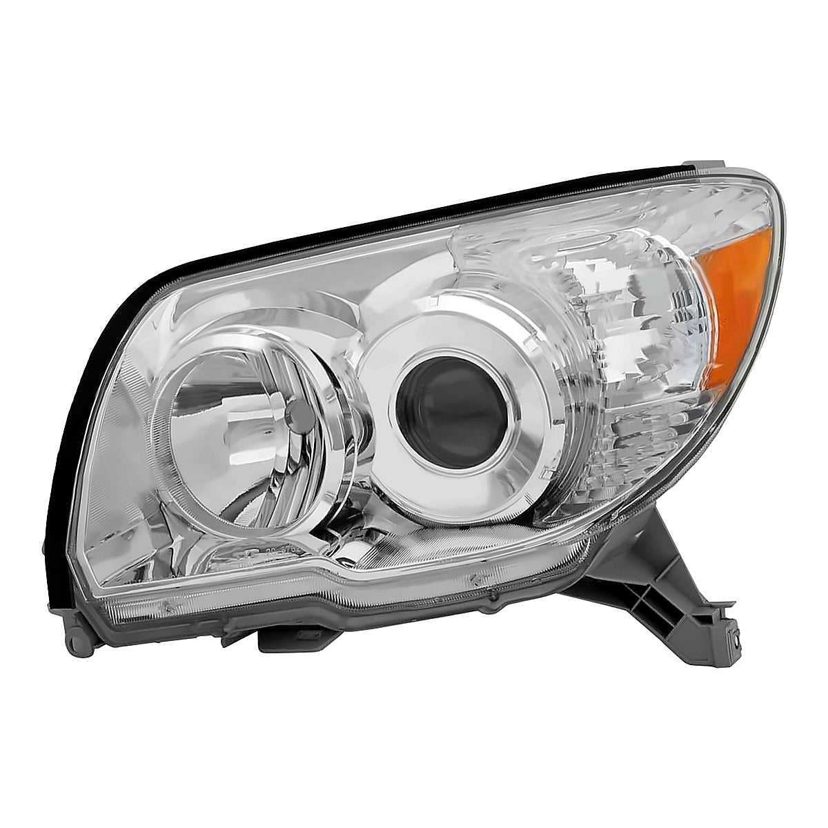 2006-2009 Toyota 4Runner Driver Side Head Lamp, to2502164. Front view.