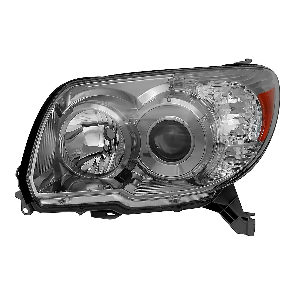 2006-2009 Toyota 4Runner Driver Side Head Lamp, to2502165. Front view.