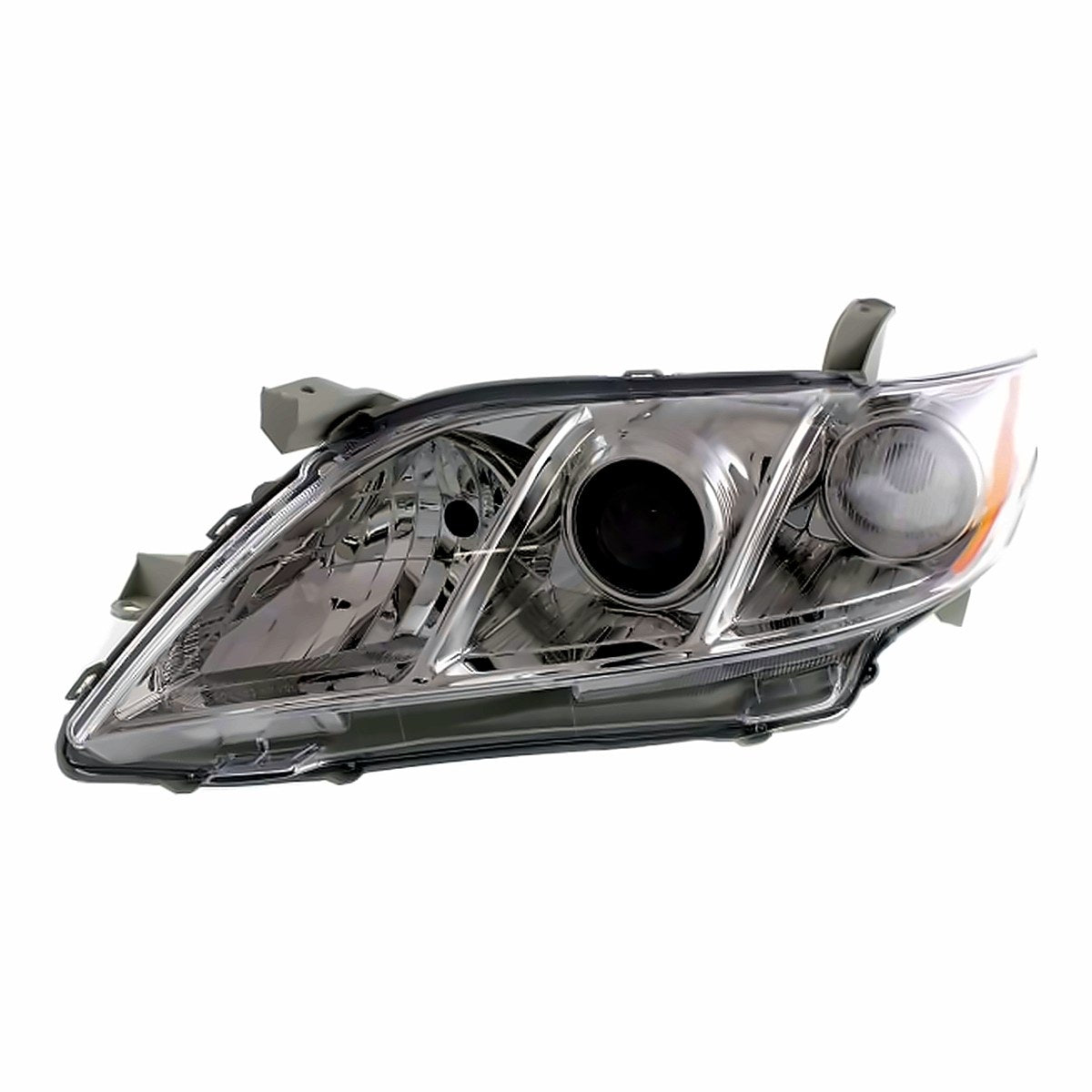 2007-2009 Toyota Camry Driver Side Head Lamp, to2502167. Front view.