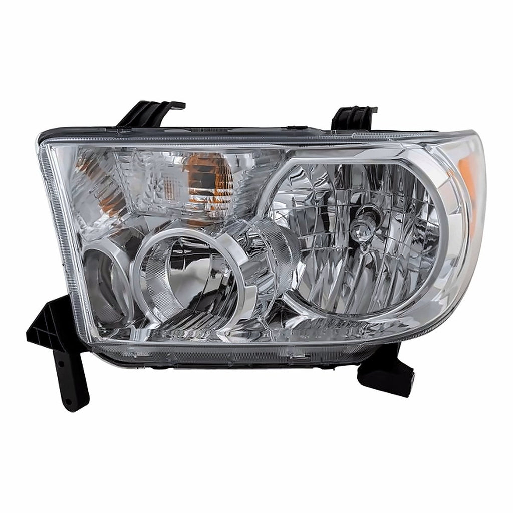 2008-2017 Toyota Sequoia Driver Side Head Lamp, to2502171. Front view.
