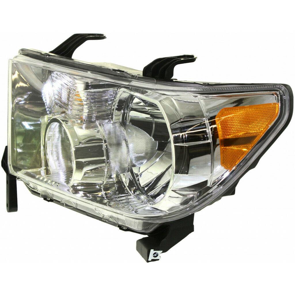 2008-2017 Toyota Sequoia Head Lamp Driver Side Tundra Without Level , TO2502171. Lightweight yet durable construction.