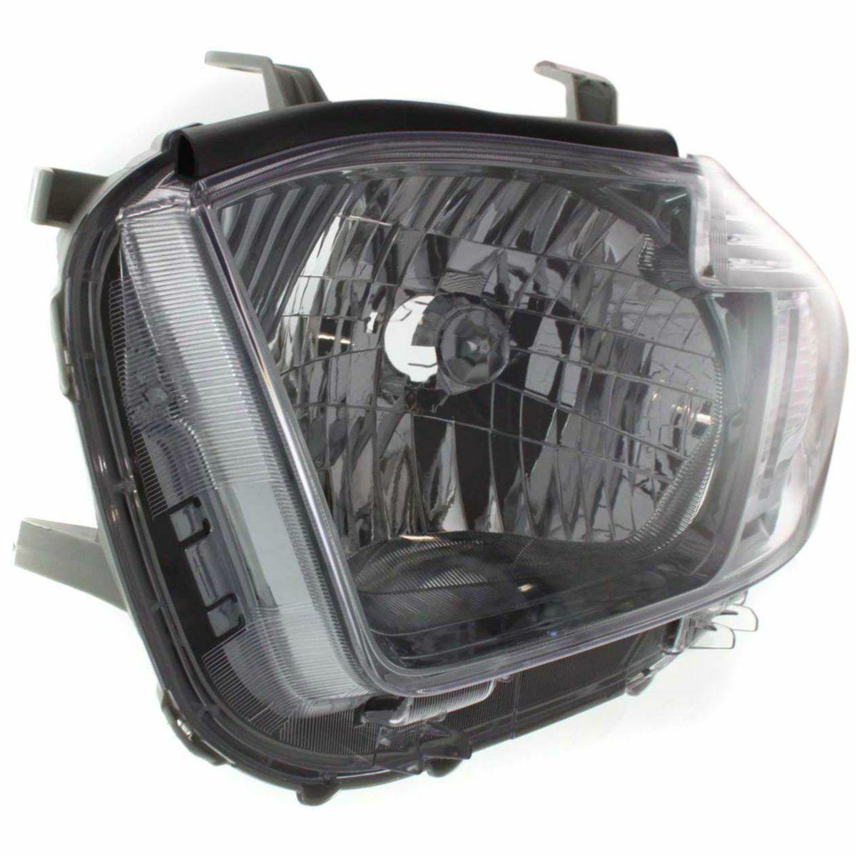 2008-2010 Toyota Highlander Head Lamp Driver Side Sport Model With Smoked Lens , TO2502177. Durable and impact-resistant.