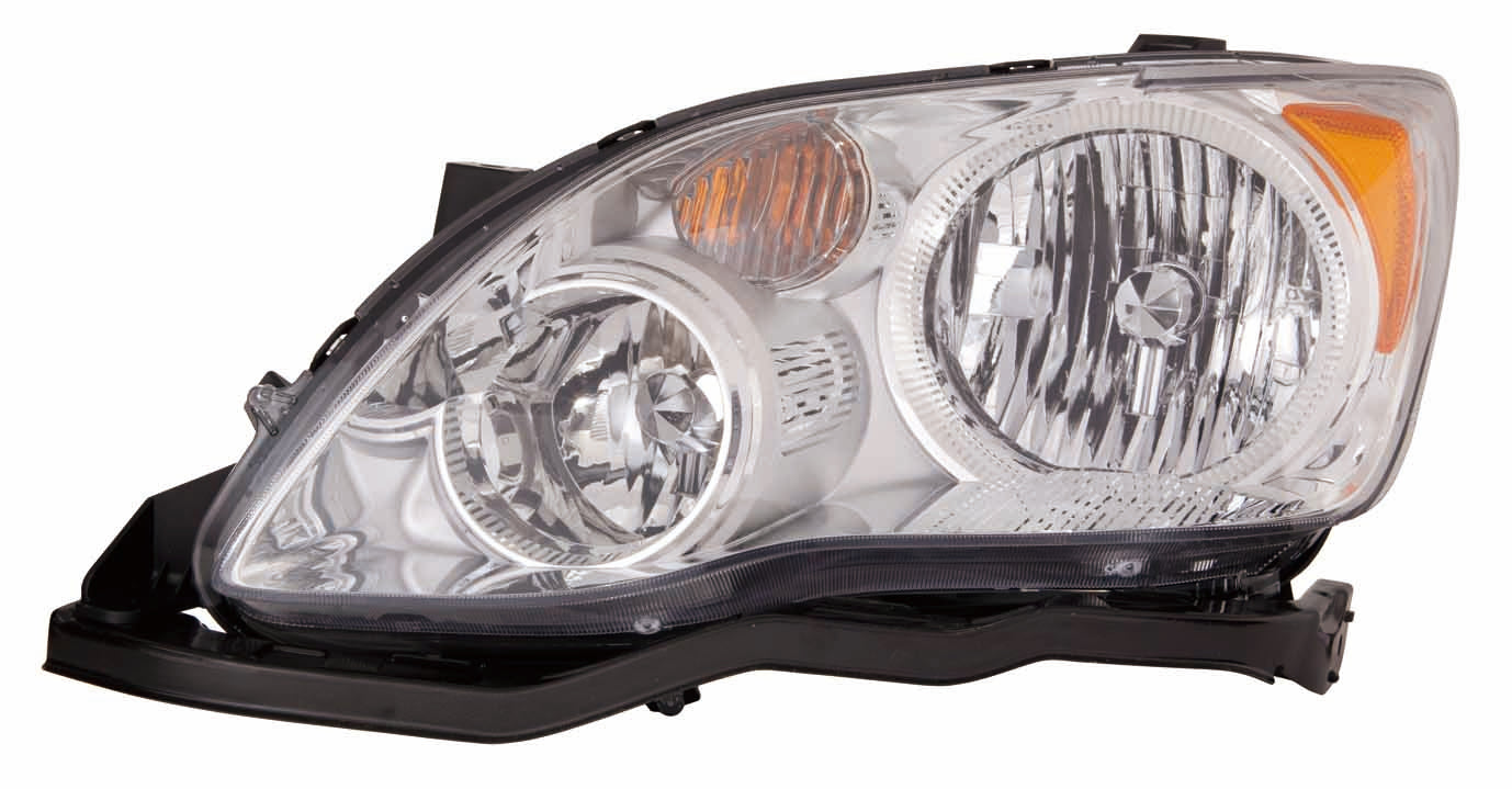 2008-2010 Toyota Avalon Head Lamp Driver Side Halogen , TO2502187. Exact fit for vehicle restoration.