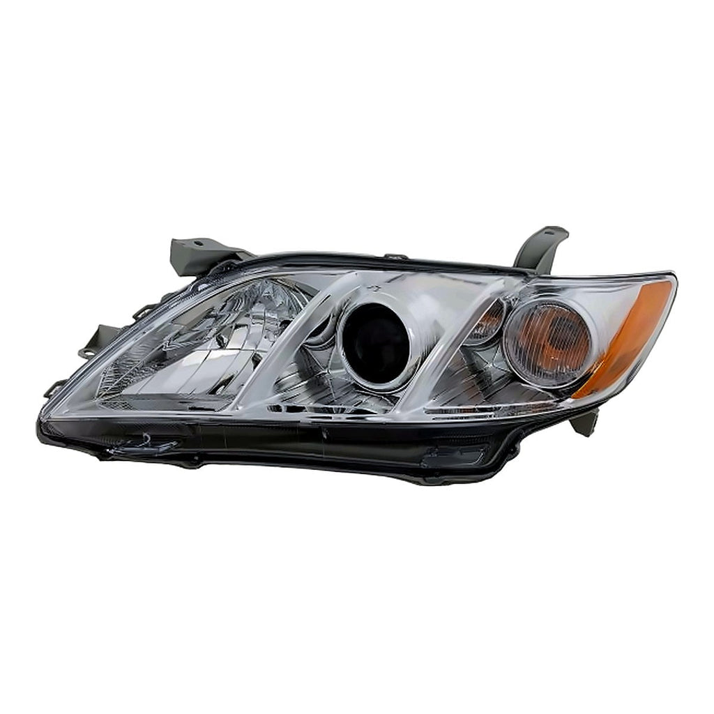 2007-2009 Toyota Camry Driver Side Head Lamp, to2502197. Front view.