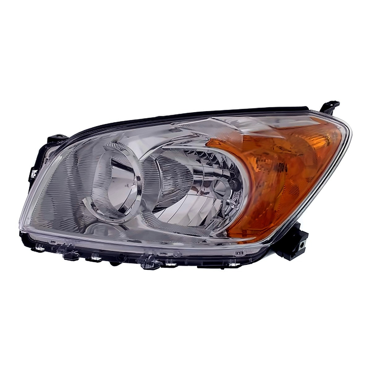 2009-2012 Toyota Rav4 Driver Side Head Lamp, to2502205. Front view.