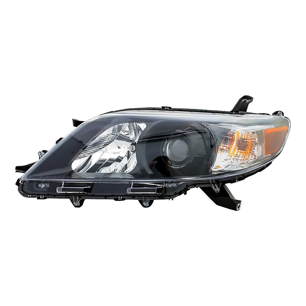 2011-2014 Toyota Sienna Driver Side Head Lamp, to2502207. Front view.