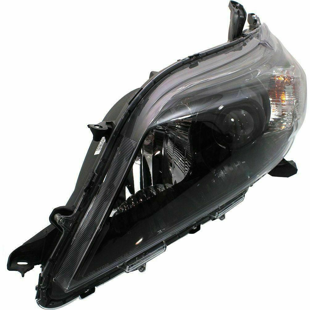 2011-2014 Toyota Sienna Head Lamp Driver Side With Black Bezel Se Model , TO2502207. Angle view for visual reference.