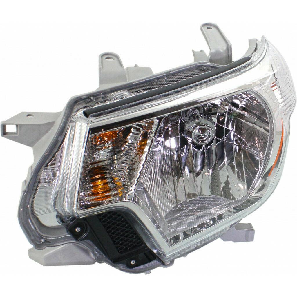 2012-2015 Toyota Tacoma Head Lamp Driver Side Halogen , TO2502213. OEM-style replacement.