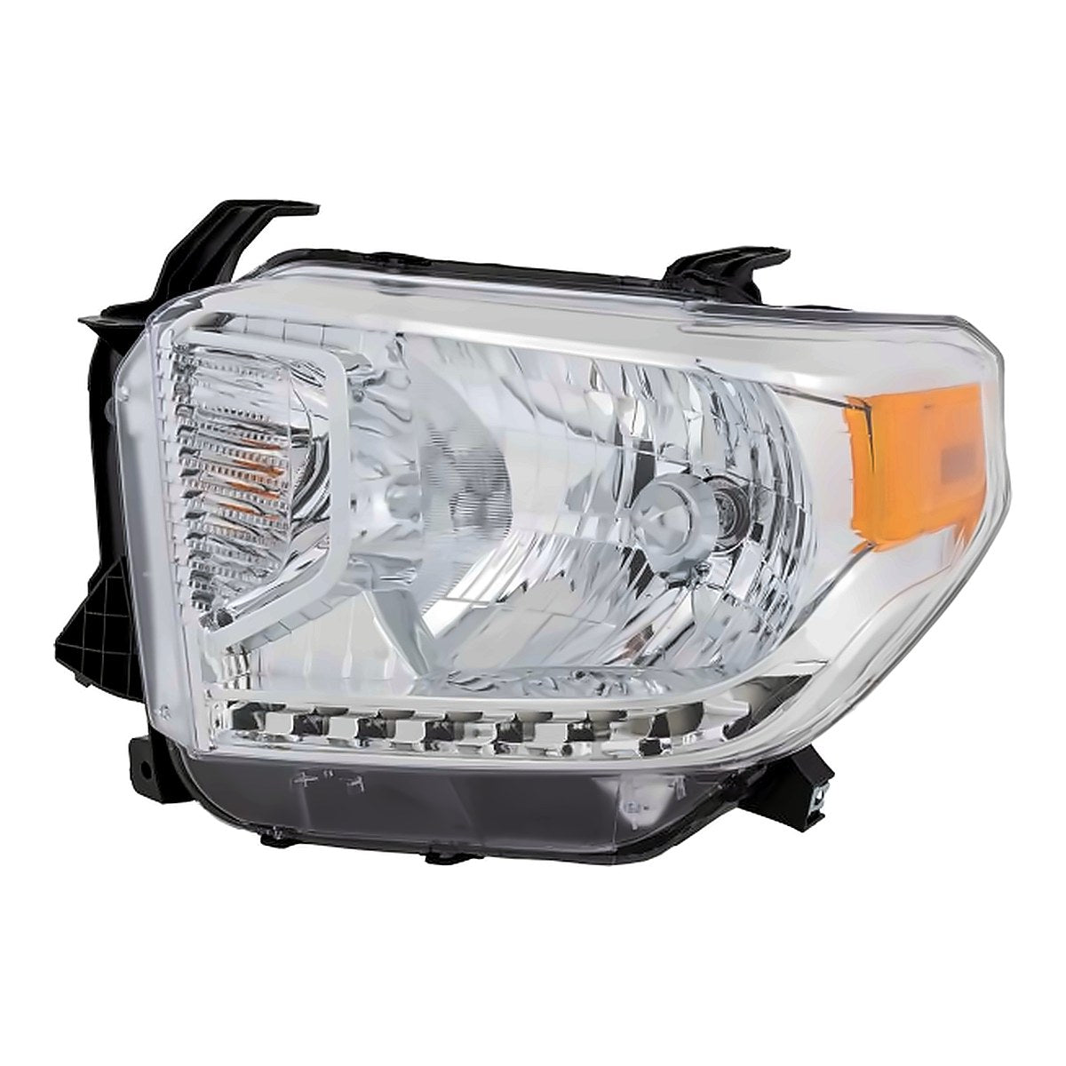 2014-2017 Toyota Tundra Driver Side Head Lamp, to2502219. Front view.