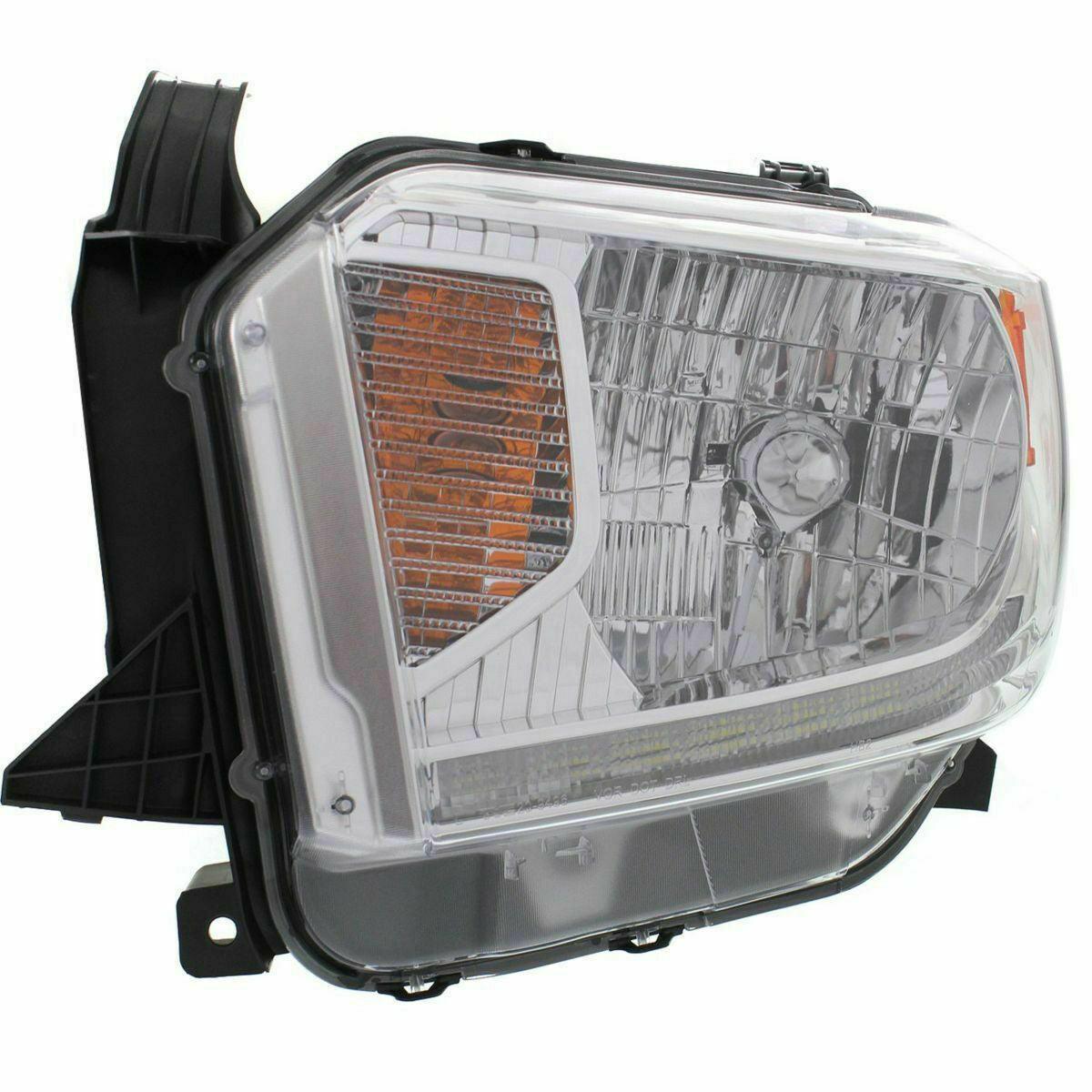 2014-2017 Toyota Tundra Head Lamp Driver Side , TO2502220. Exact fit for vehicle restoration.