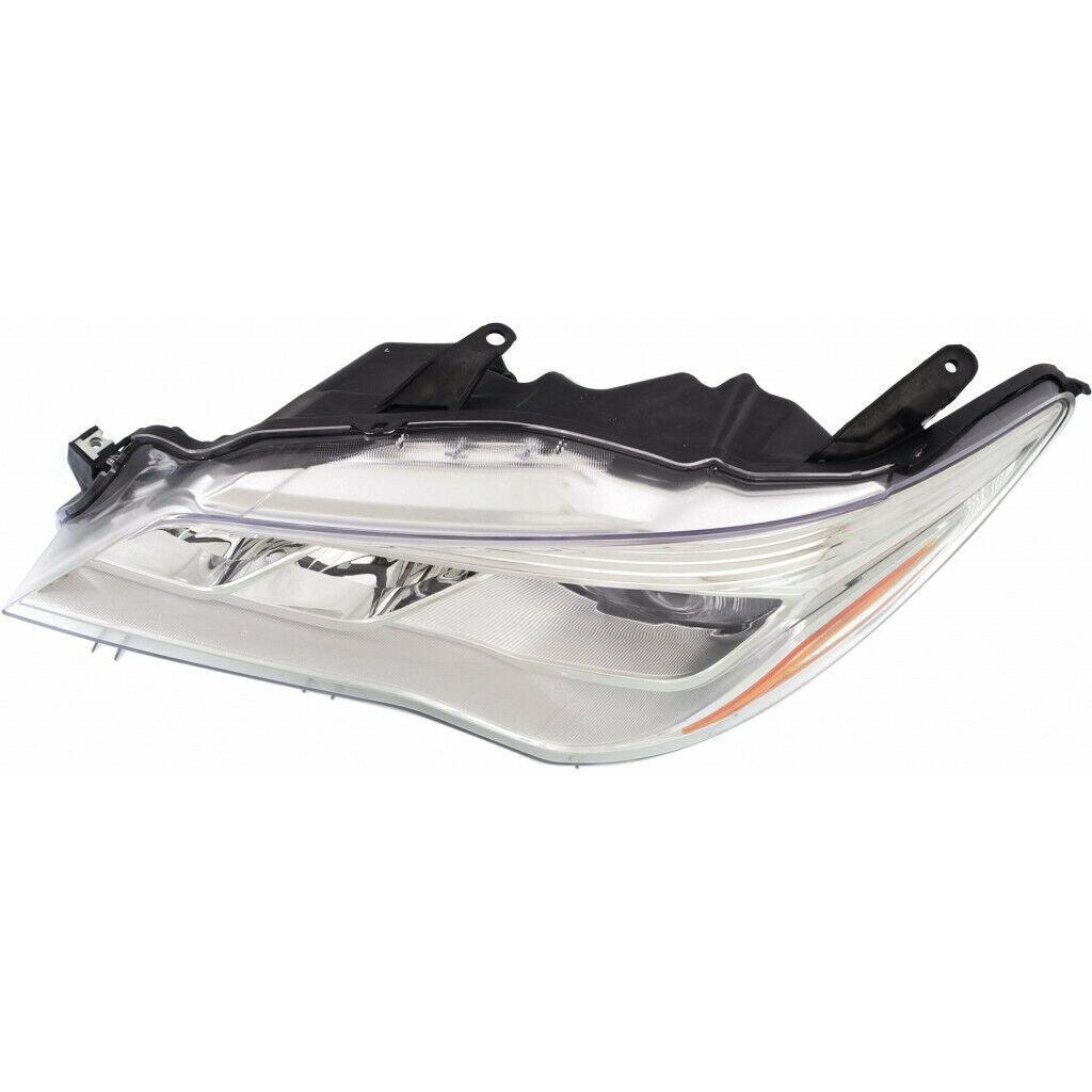 2015-2017 Toyota Camry Head Lamp Driver Side Led Xle Chrome Bezel , TO2502223. High-strength and long-lasting.