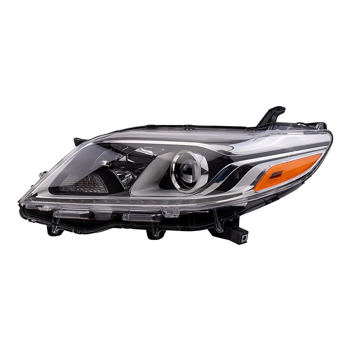 2015-2020 Toyota Sienna Driver Side Head Lamp, to2502230. Front view.
