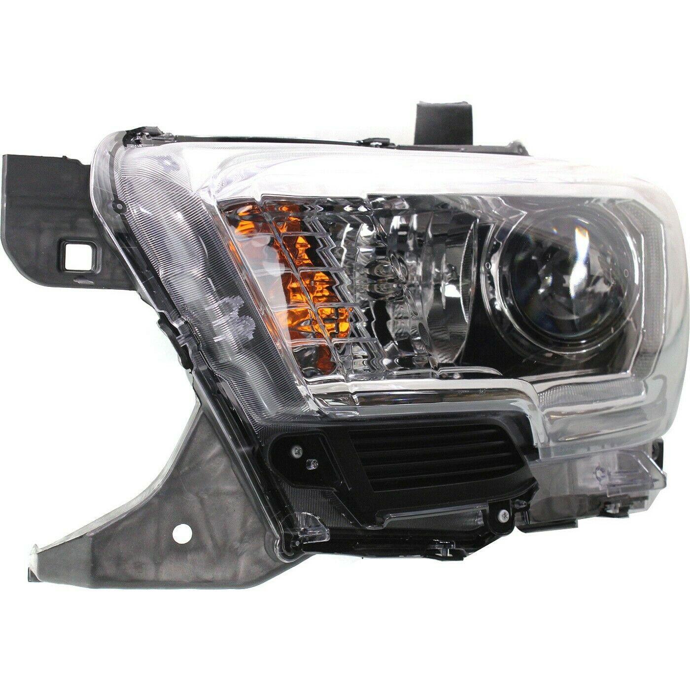 2015-2023 Toyota Tacoma Head Lamp Driver Side , TO2502244. Side view of the replacement part.