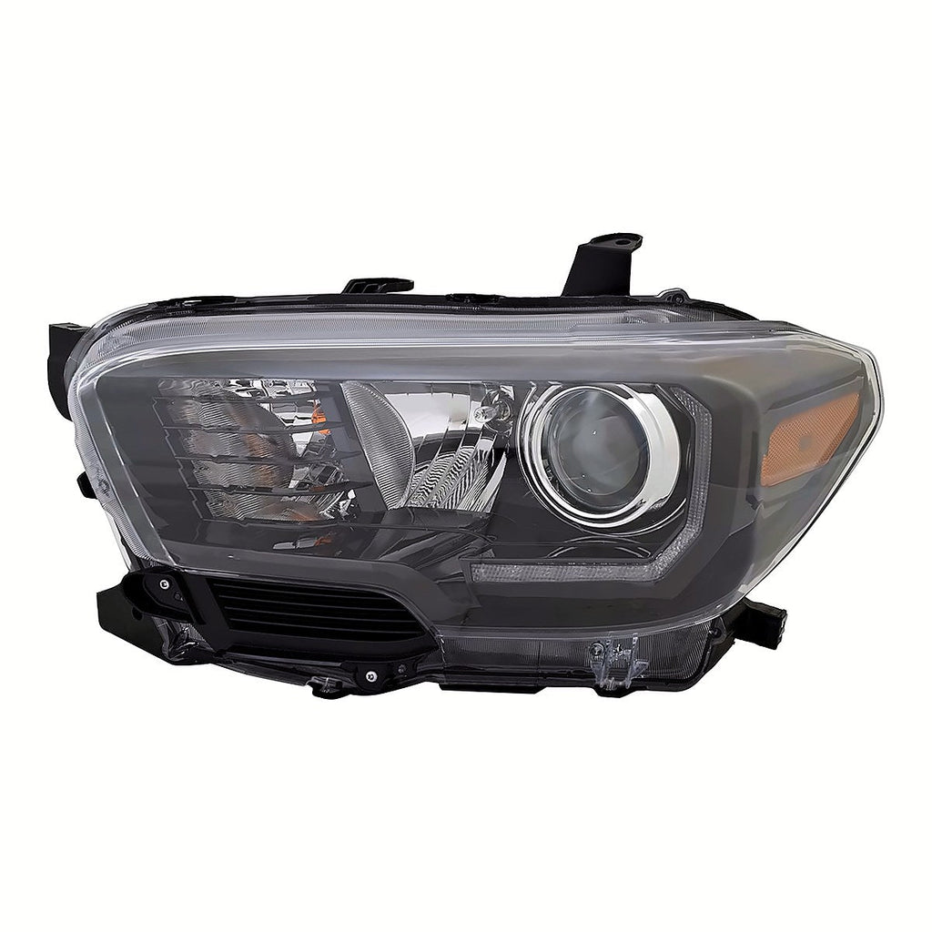 2017-2019 Toyota Tacoma Driver Side Head Lamp, to2502254. Front view.
