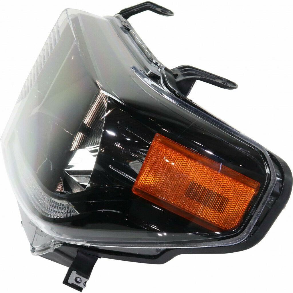 2018-2021 Toyota Tundra Head Lamp Driver Side Halogen Without Smoked Bezel , TO2502260. Factory-style replacement part.