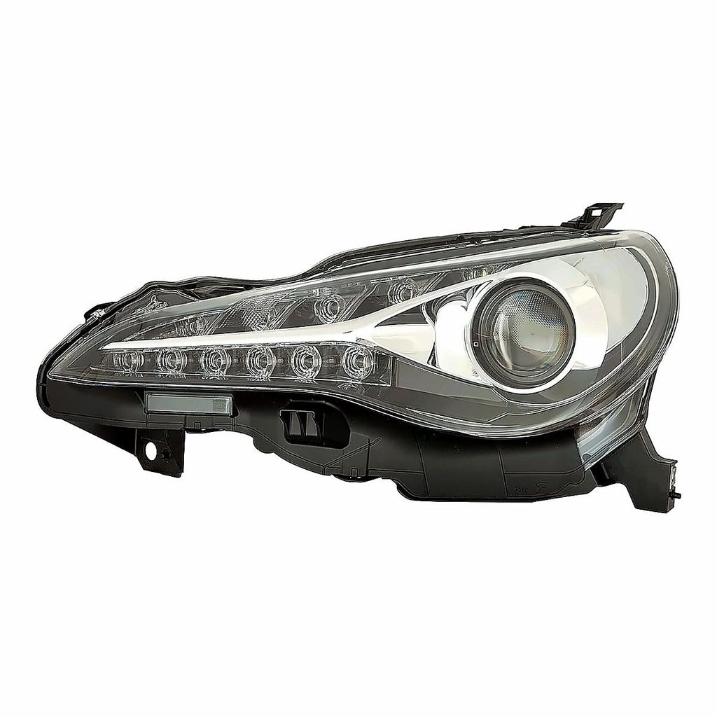 2017-2019 Toyota 86 Coupe Driver Side Head Lamp, to2502261. Front view.