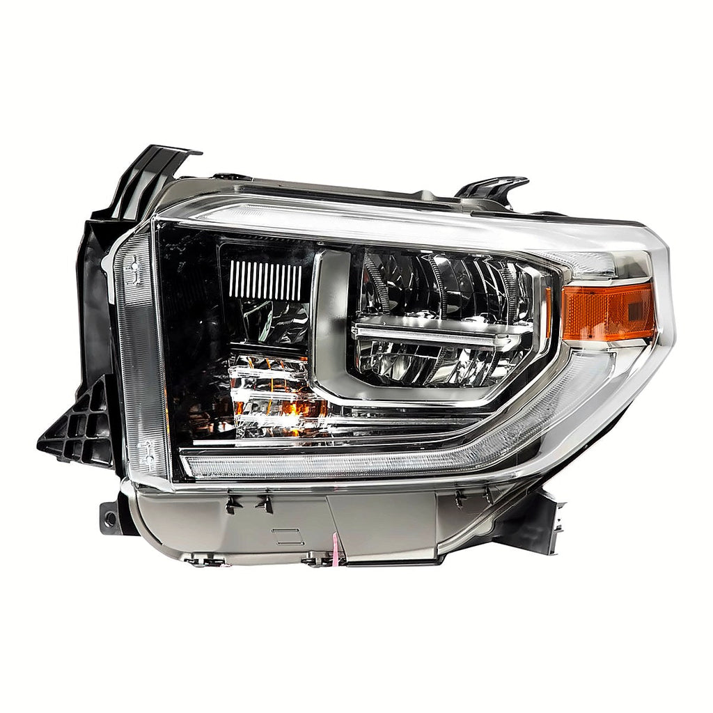2018-2020 Toyota Tundra Driver Side Head Lamp, to2502263. Front view.