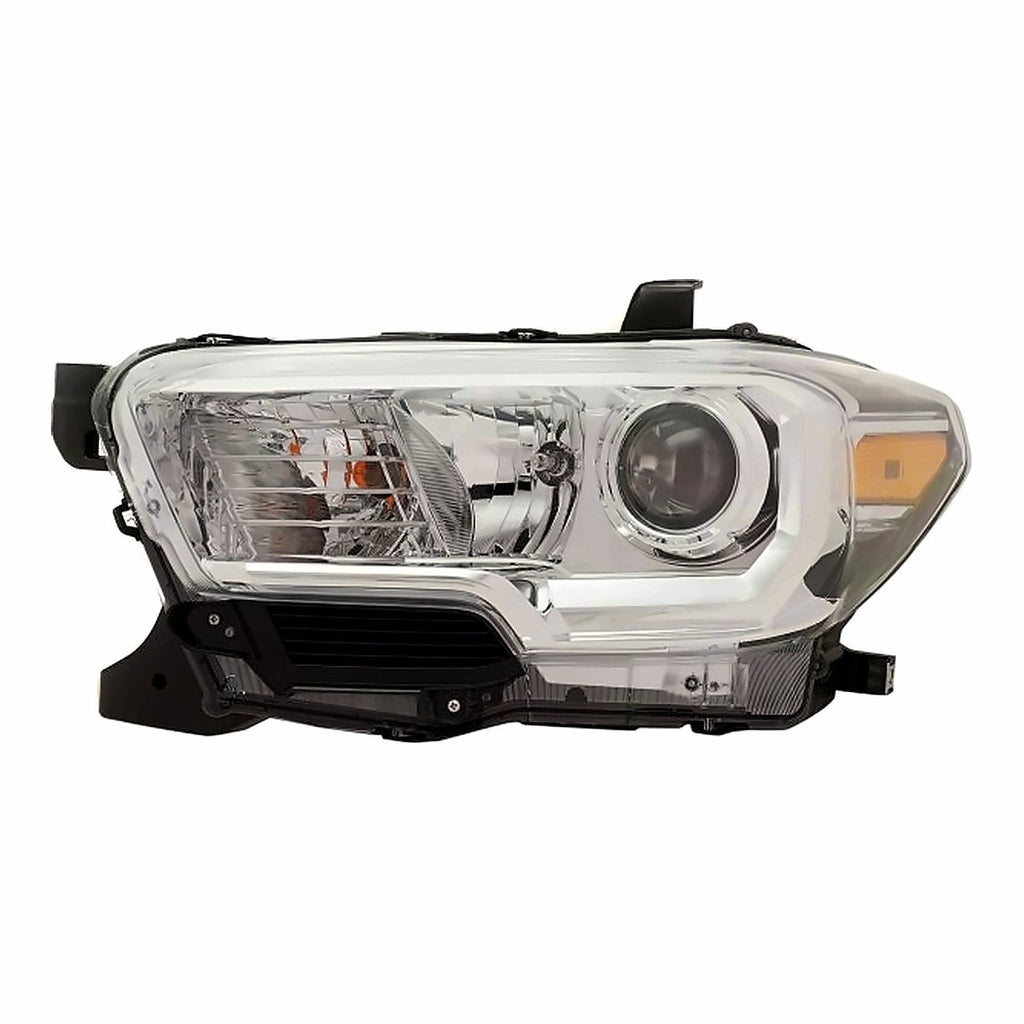 2019-2023 Toyota Tacoma Driver Side Head Lamp, to2502276. Front view.