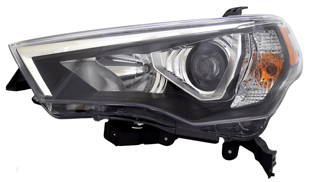 2021-2023 Toyota 4Runner Head Lamp Driver Side Led High Beam , TO2502309. Angle view for visual reference.