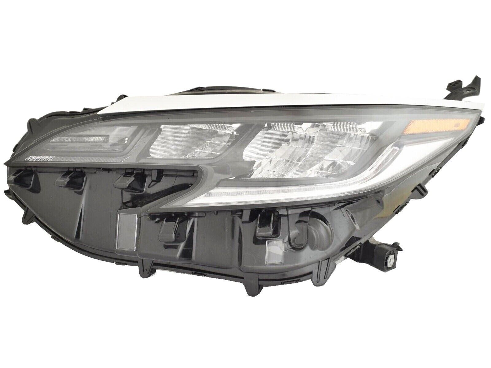 2021-2023 Toyota Sienna Head Lamp Driver Side Black Bezel With Lower , TO2502310. Angle view for visual reference.
