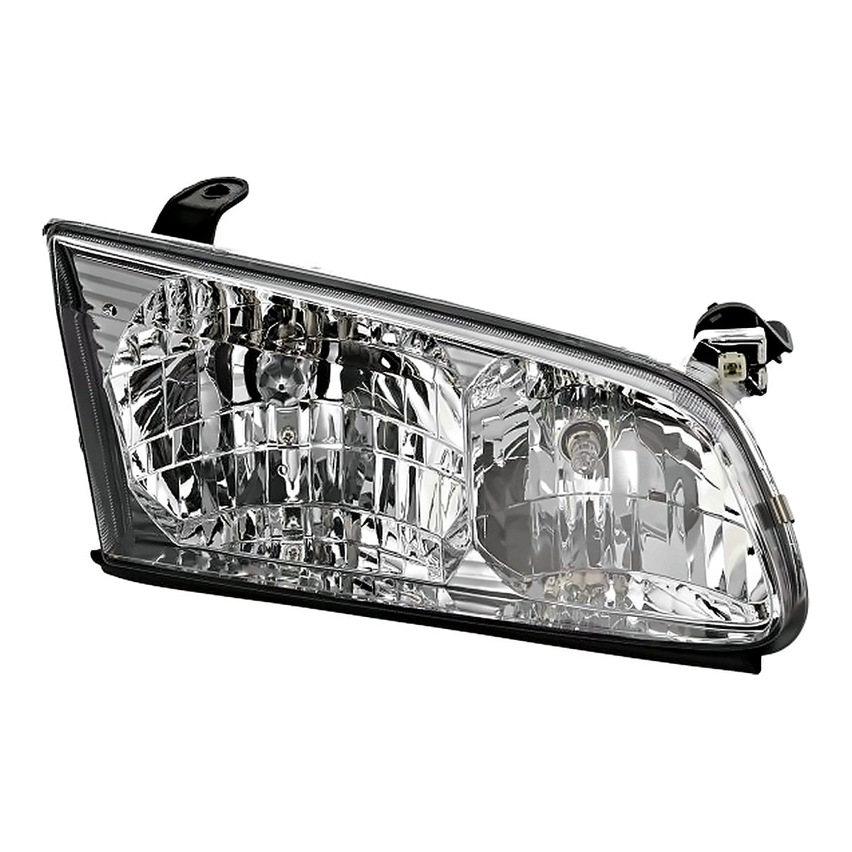 2000-2001 Toyota Camry Passenger Side Head Lamp, to2503130. Front view.
