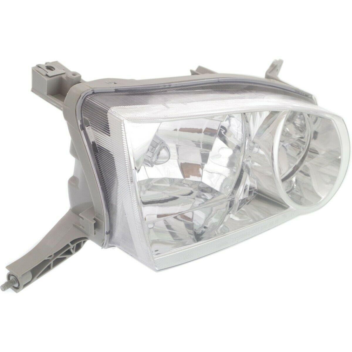 2001-2002 Toyota Corolla Sedan Head Lamp Passenger Side , TO2503133. Perfect fit and finish.