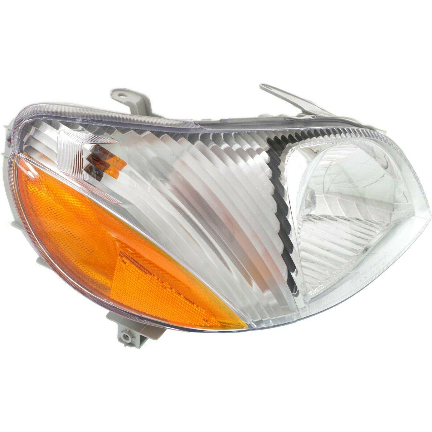2000-2002 Toyota Echo Head Lamp Passenger Side Sdn/Cpe , TO2503134. Replacement part ready for install.
