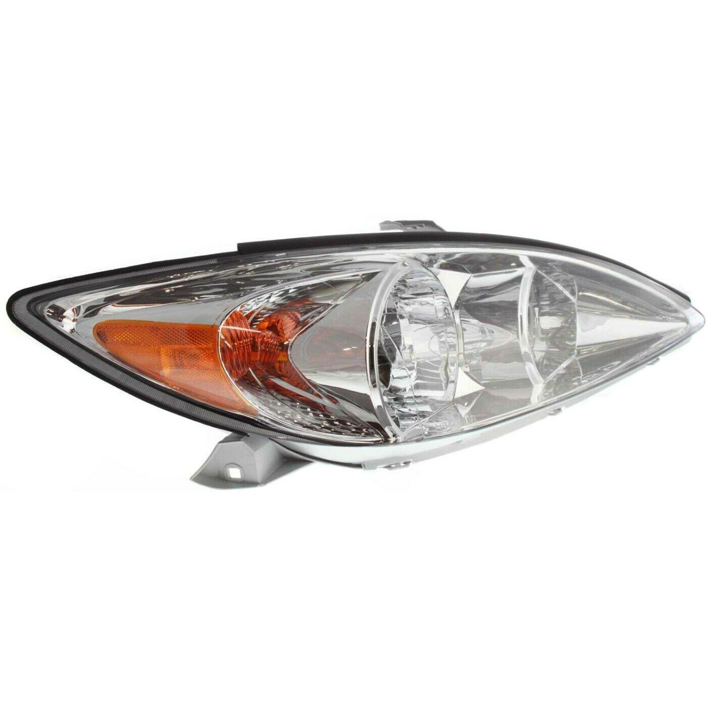 2002-2004 Toyota Camry Head Lamp Passenger Side Le-Xle , TO2503137. Installed view for reference.