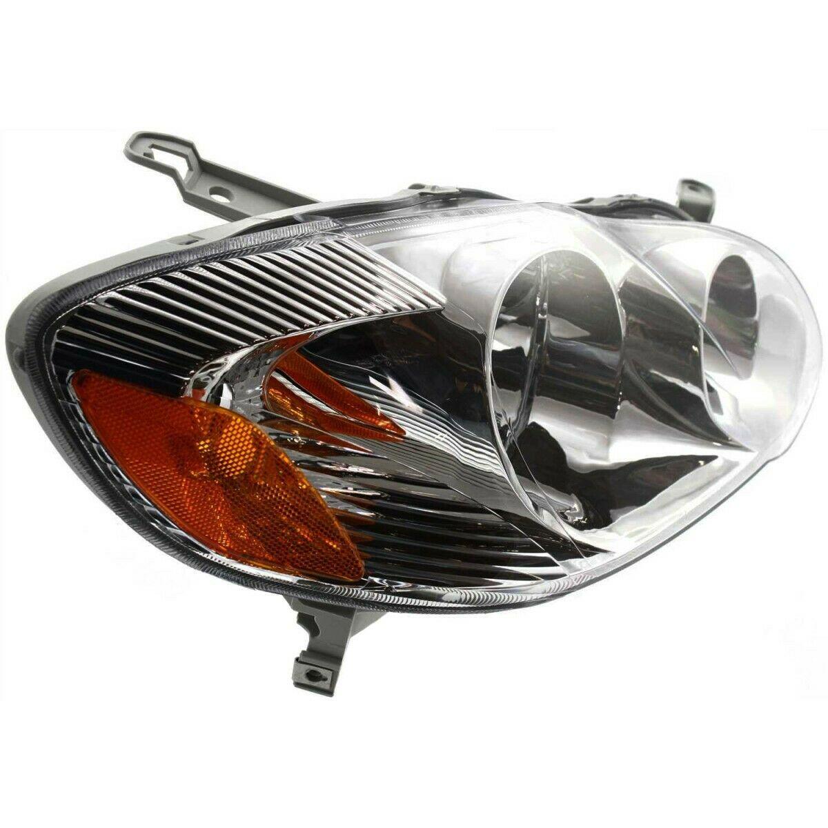 2003-2004 Toyota Corolla Sedan Head Lamp Passenger Side Ce/Le , TO2503139. Made with quality materials.