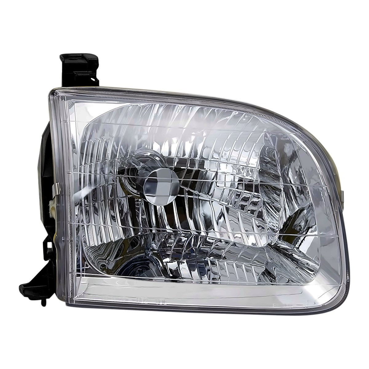 2001-2004 Toyota Sequoia Passenger Side Head Lamp, to2503144. Front view.