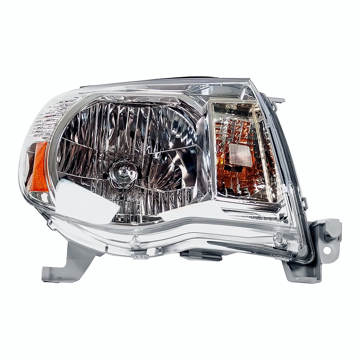 2005-2011 Toyota Tacoma Passenger Side Head Lamp, to2503157. Front view.