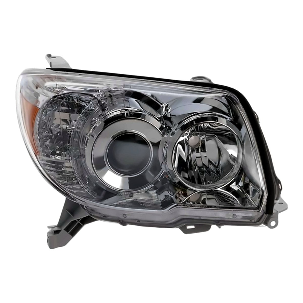 2006-2009 Toyota 4Runner Passenger Side Head Lamp, to2503164. Front view.